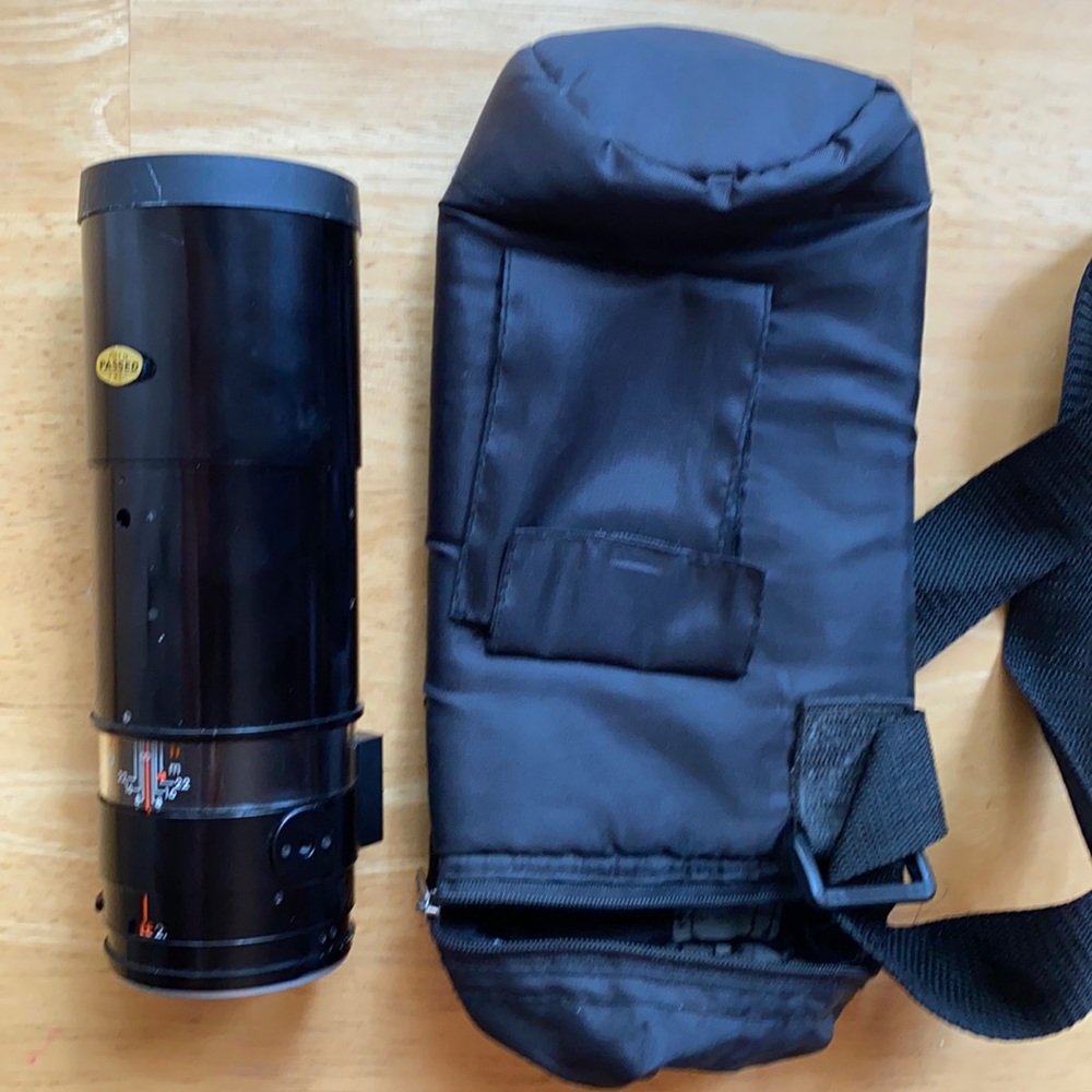 Vintage Black Tamron f300mm d62mm 1:56 Lens